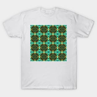 Moroccan arabic oriental tile pattern T-Shirt